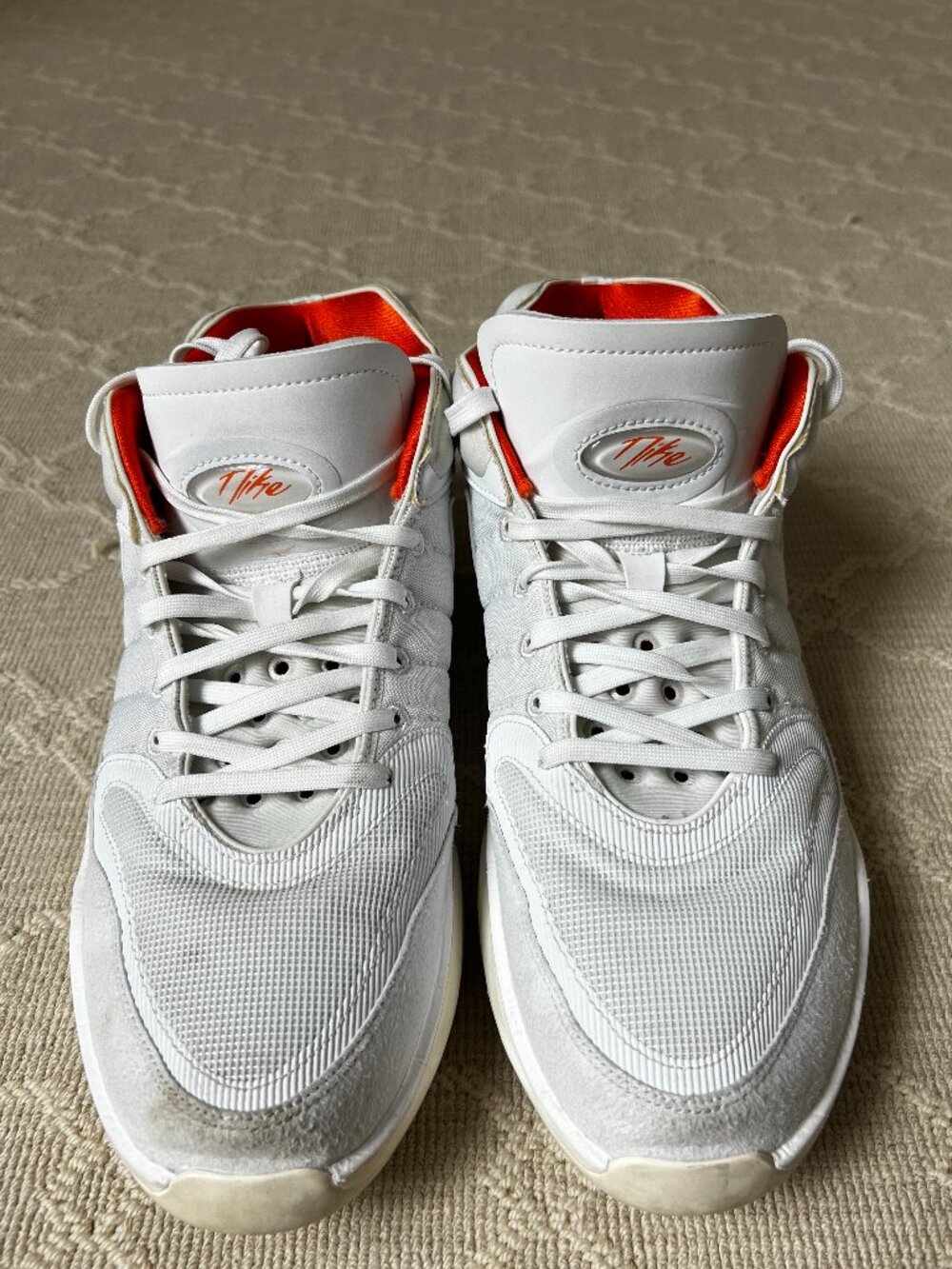 Nike Air Zoom G.T. Hustle 2 White Sail Orange Men’s 12.5 DJ9405-104